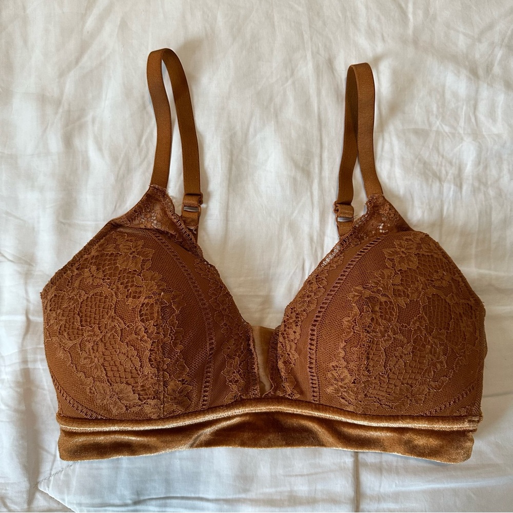 Velvet Lace Bralette